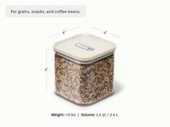 Medium Glass Airtight Container 4-pack