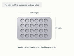 24 Cup Mini Muffin Pan